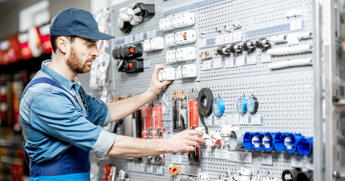 distributeur de matériel électrique